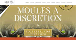 Desktop Screenshot of brasserie-louis.ch
